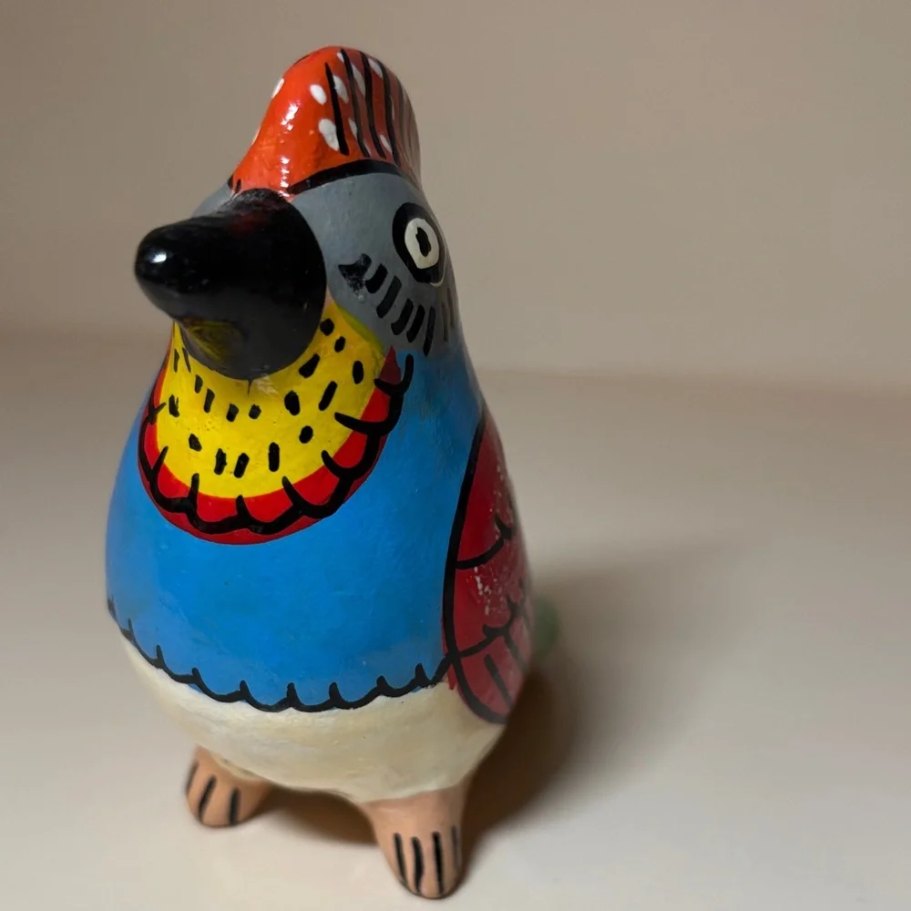 Vintage Talavera Ceramic Bird